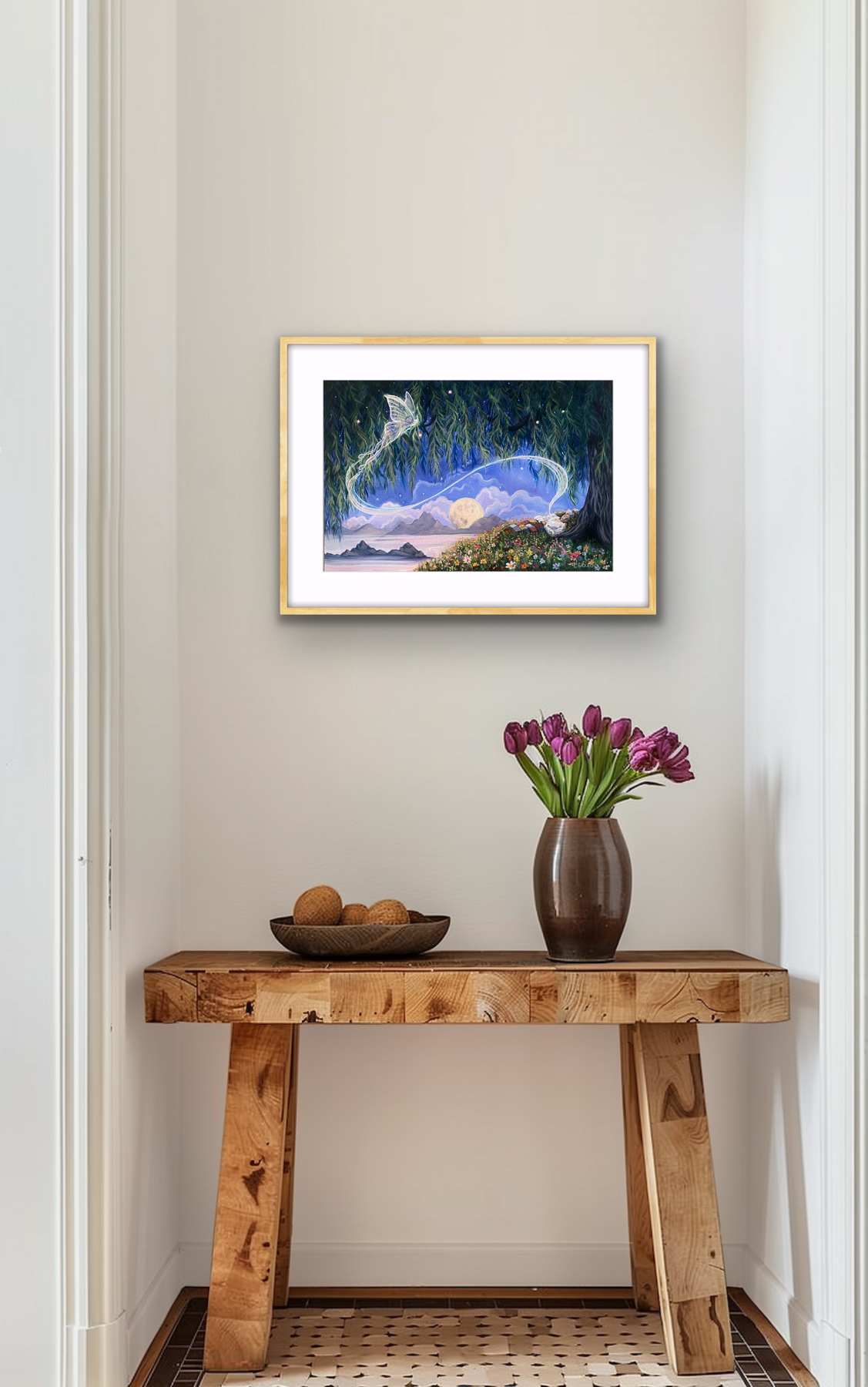 A Time to Live a Time to Fly Print on Paper