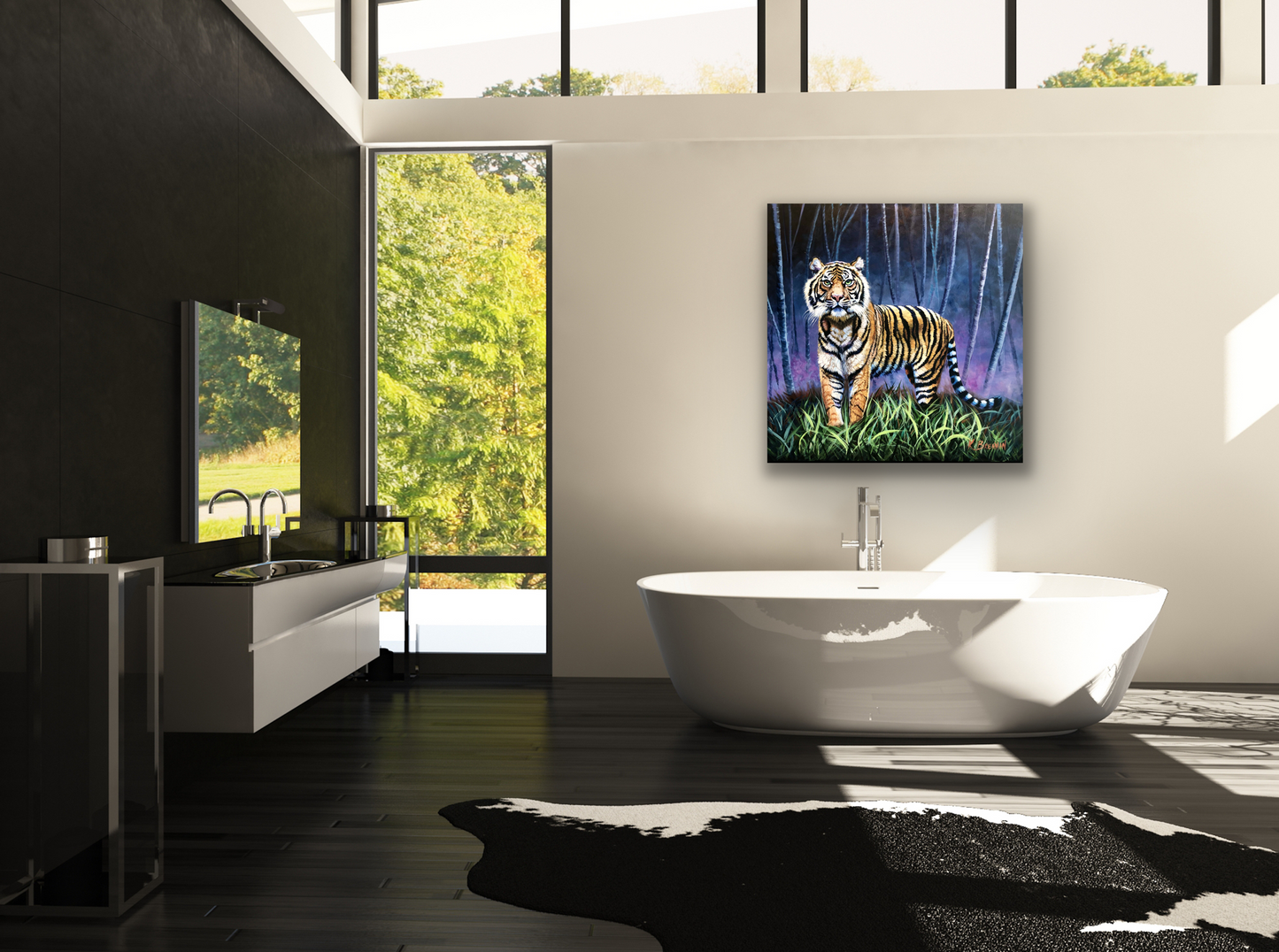 Fierce Gaze Giclee Print