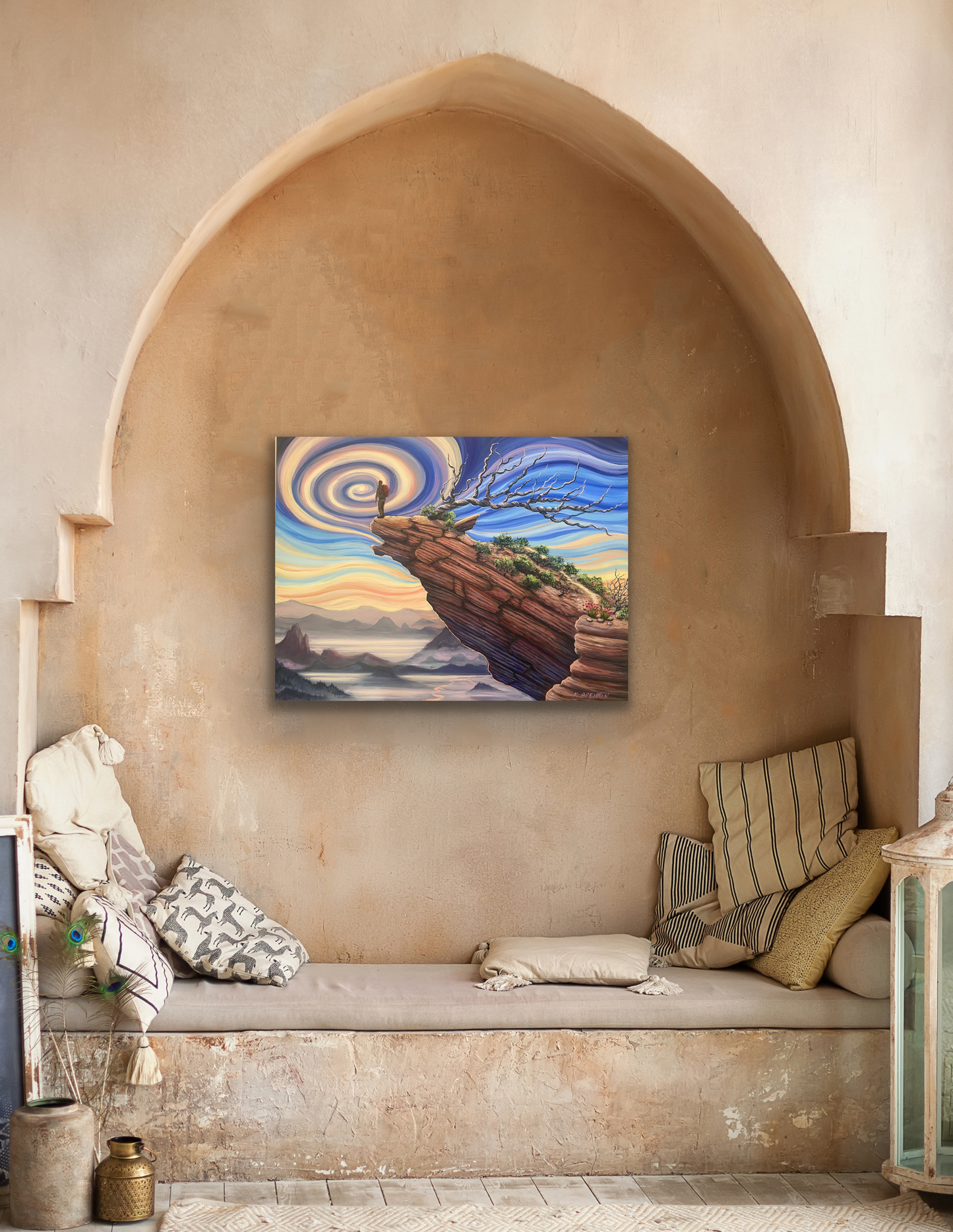 I Can See For Miles Original Painting