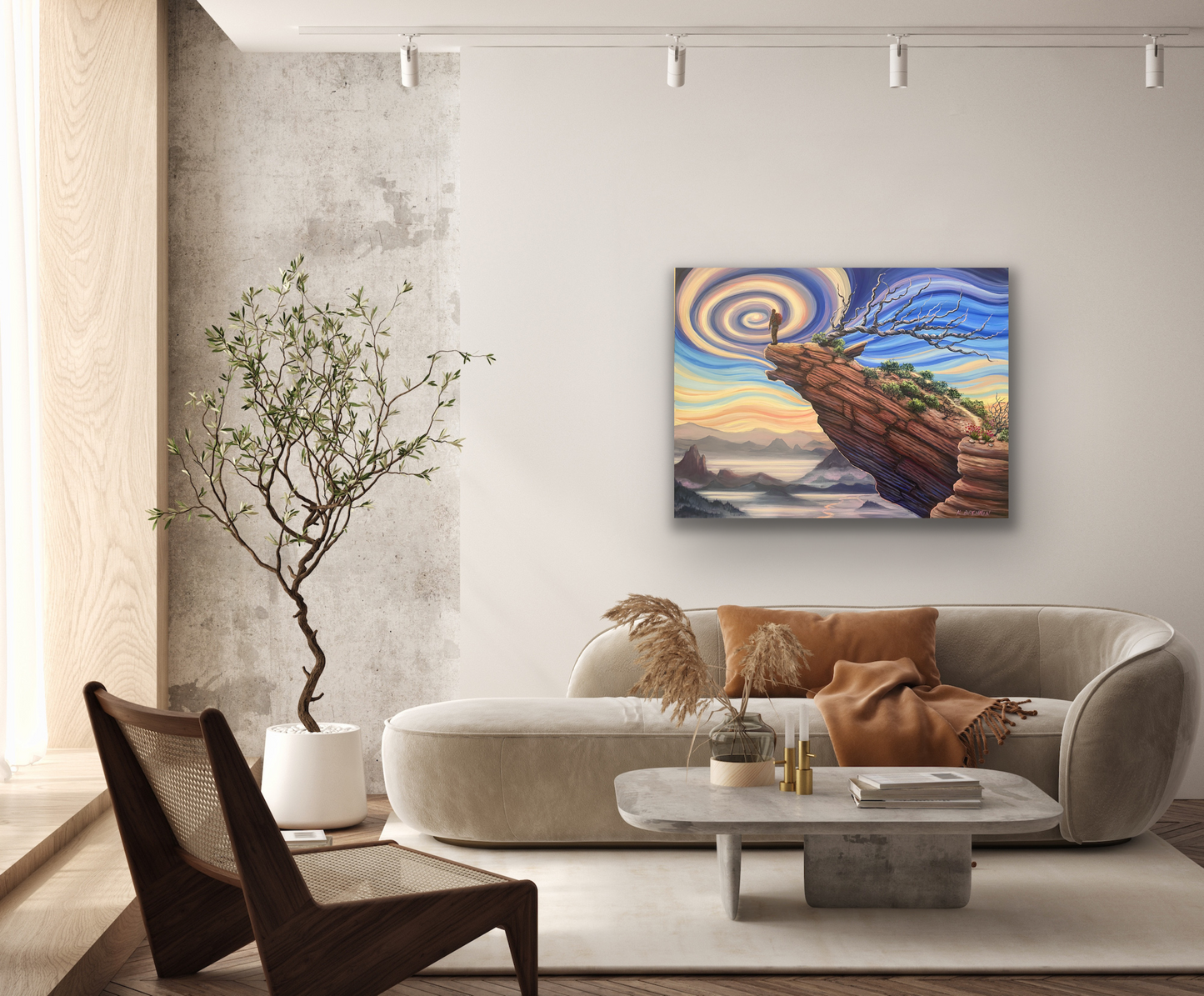 I Can See For Miles Original Painting