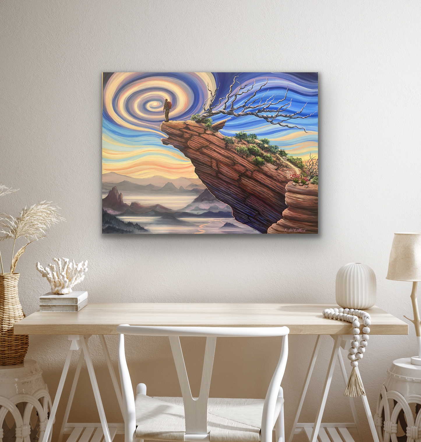 I Can See For Miles Original Painting