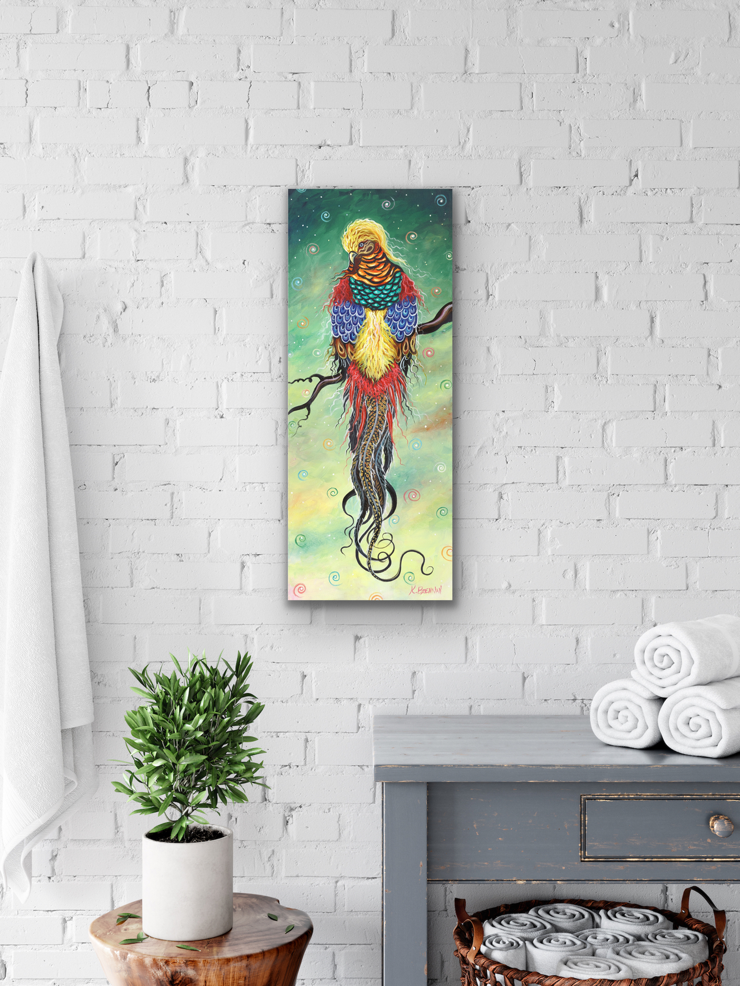 "Golden" Giclee Print on Canvas