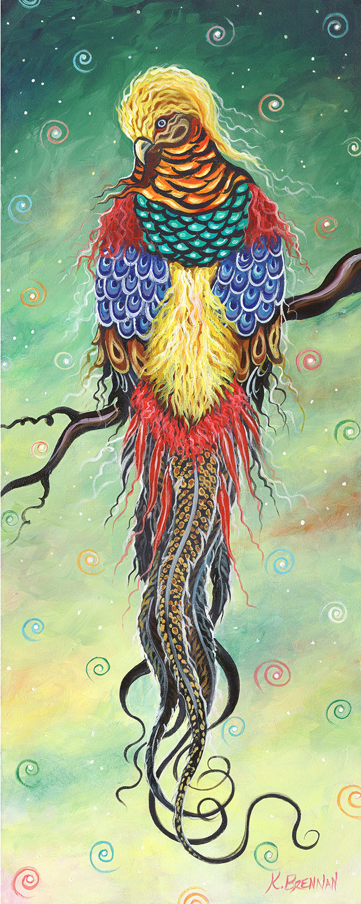 "Golden" Giclee Print on Canvas