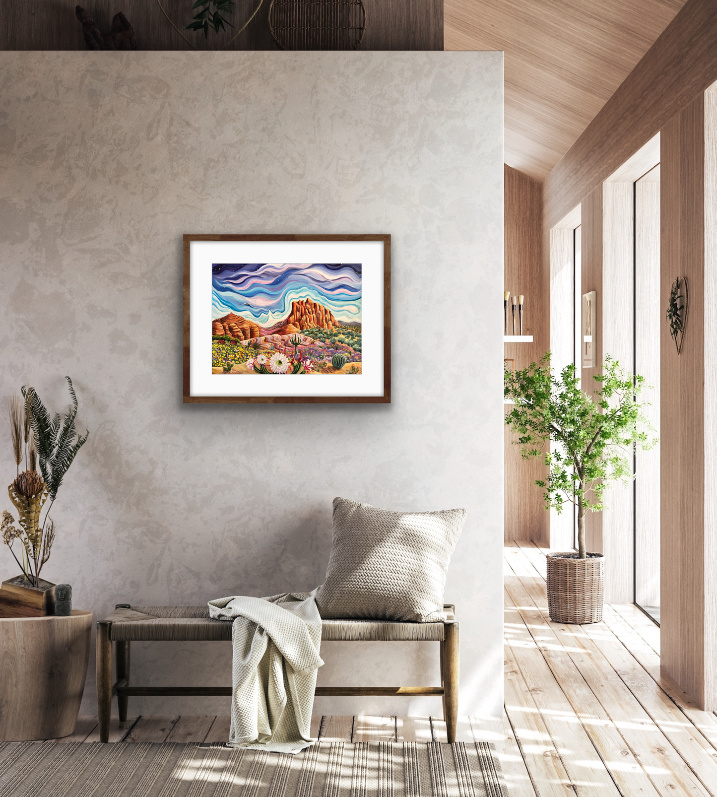 Sky's Fertile Breath Print
