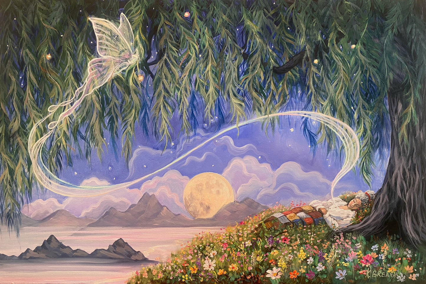 A Time to Live a Time to Fly Print on Paper