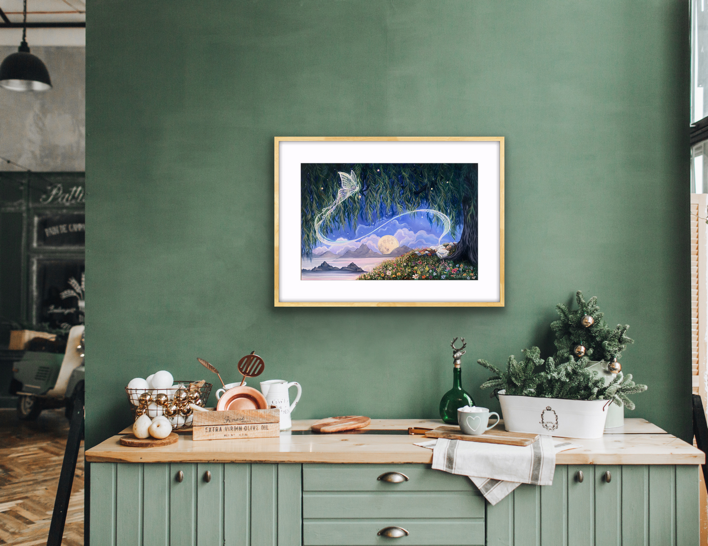 A Time to Live a Time to Fly Print on Paper